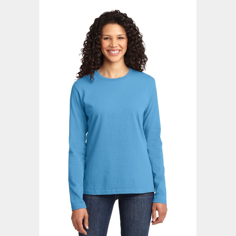 Ladies 5.4oz Long Sleeve T-Shirt Thumbnail