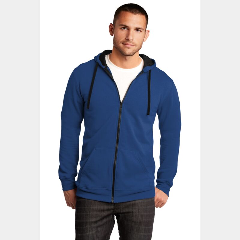 Adult Lightweight Full Zip Sweatshirt Thumbnail