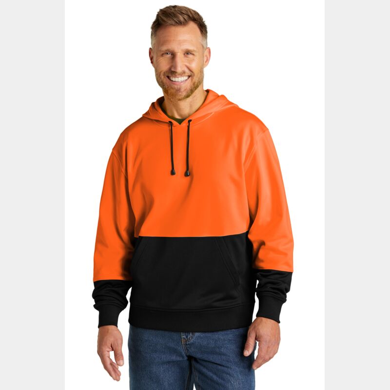 Enhanced Visibility Fleece Pullover Hoodie Thumbnail