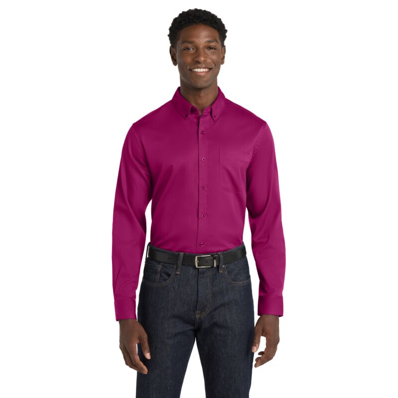 Long Sleeve SuperPro React  Twill Shirt Thumbnail