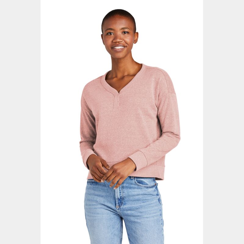 Women's Perfect Tri ® Fleece V Neck Sweatshirt Thumbnail