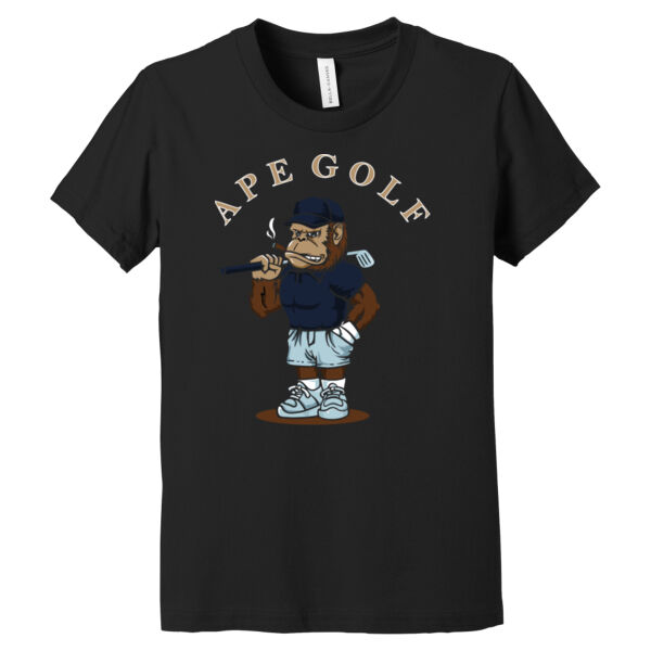 Ape Golf - Youth Jersey Short Sleeve Tee Thumbnail