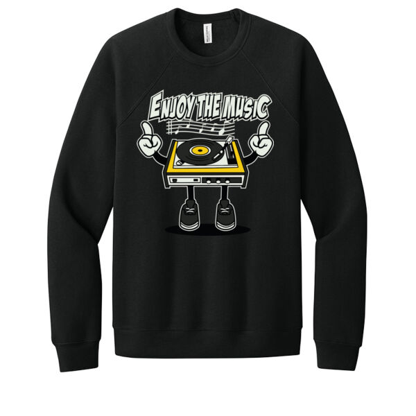 Enjoy The Music - Unisex Premium Fleece Crew Sweatshirt Thumbnail