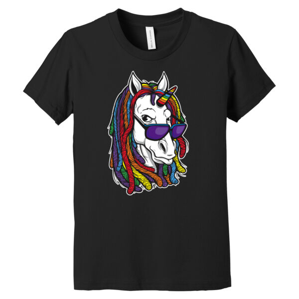 Hippie Unicorn - Youth Jersey Short Sleeve Tee Thumbnail