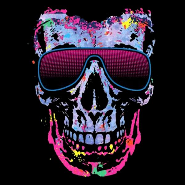 Colorful Skull Thumbnail