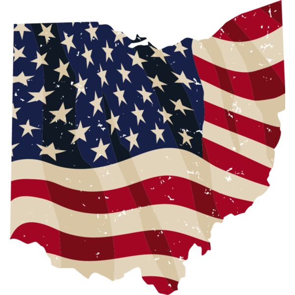Ohio USA Map Thumbnail