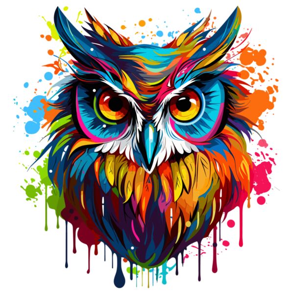 Colorful Owl Thumbnail