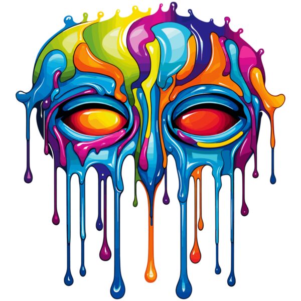 Colorful Mask Thumbnail