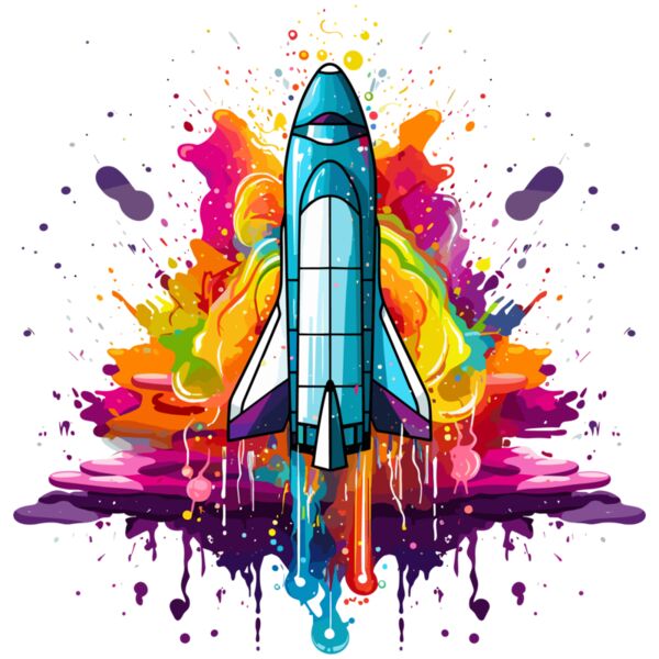 Colorful Blast Off Thumbnail