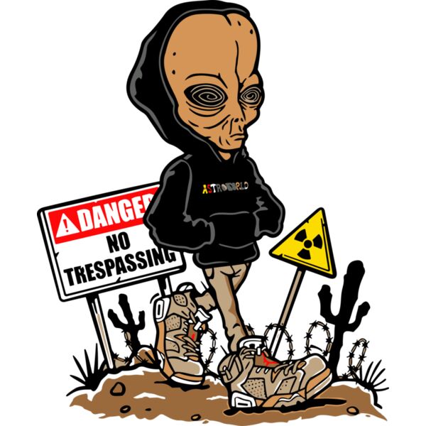 danger no trespassing alien Thumbnail