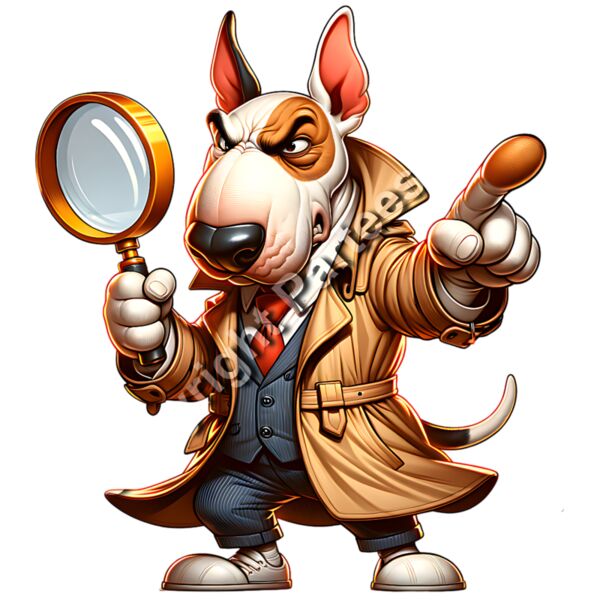 Grumpy Bull Terrier - 3 Thumbnail