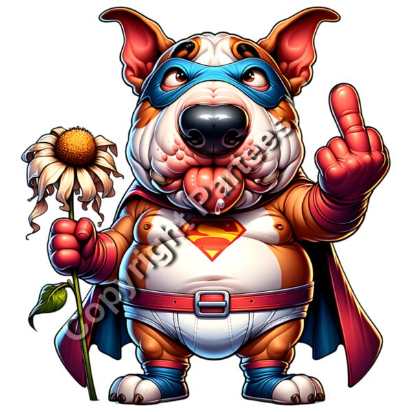 Grumpy Bull Terrier - 11 Thumbnail