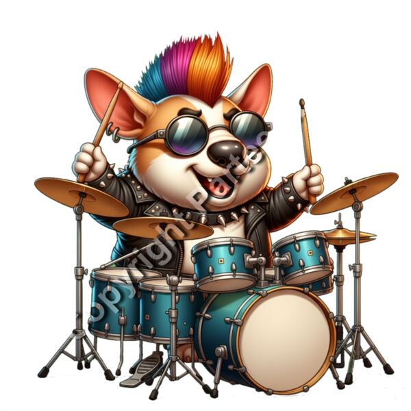 Drummer_Corgi Thumbnail