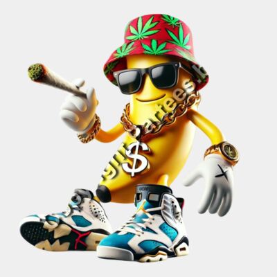 cool-banana-mascot-cannabis-bucket-hat-sneakers-tshirt-design.jpg Thumbnail