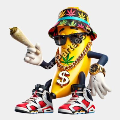 cool-banana-mascot-colorful-bucket-hat-sneakers-tshirt-design.jpg Thumbnail