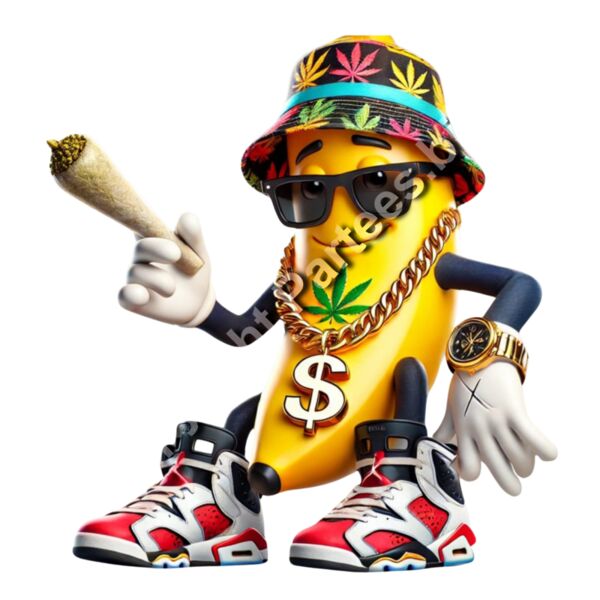 cool-banana-mascot-colorful-bucket-hat-sneakers-tshirt-design.jpg Thumbnail