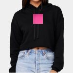 Women's Sponge Fleece Cropped Fleece Hoodie Thumbnail
