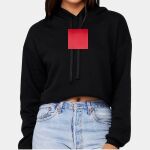 Women's Sponge Fleece Cropped Fleece Hoodie Thumbnail