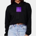 Women's Sponge Fleece Cropped Fleece Hoodie Thumbnail