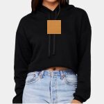 Women's Sponge Fleece Cropped Fleece Hoodie Thumbnail