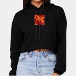 Women's Sponge Fleece Cropped Fleece Hoodie Thumbnail