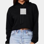 Women's Sponge Fleece Cropped Fleece Hoodie Thumbnail